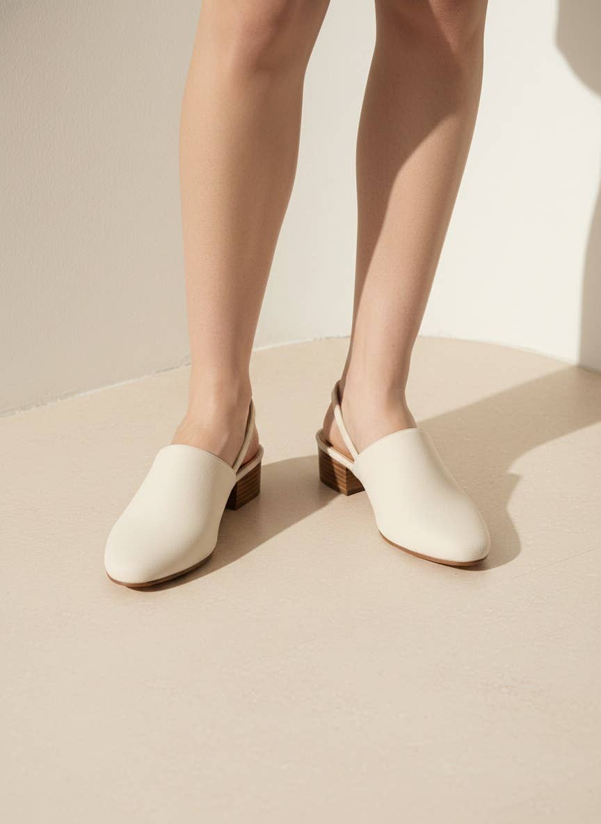 MOROCCO Taupe Mule