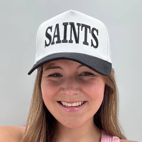 SAINTS CAP BLACK