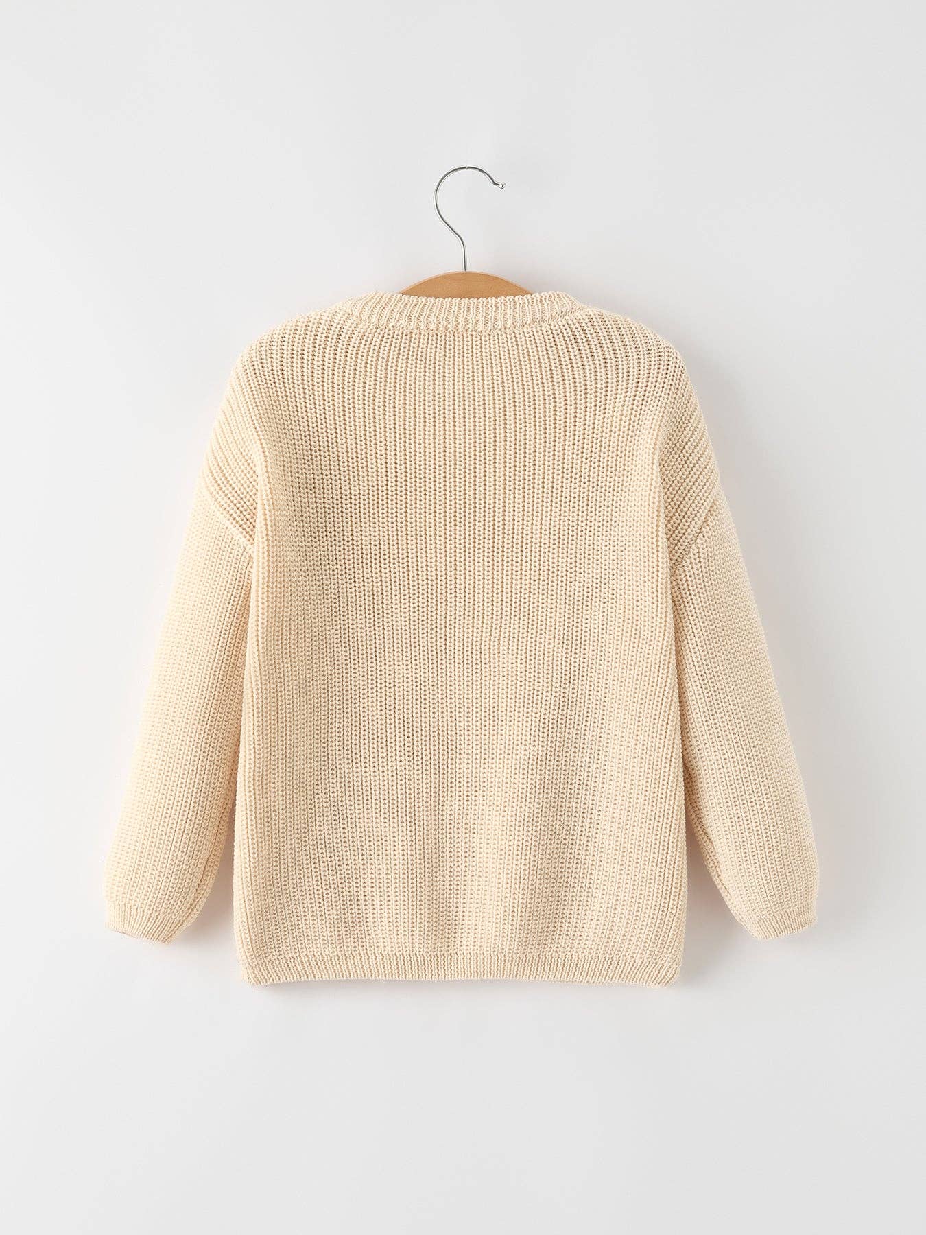 Christmas Gingerbread Man Candy Girls Pullover Sweater