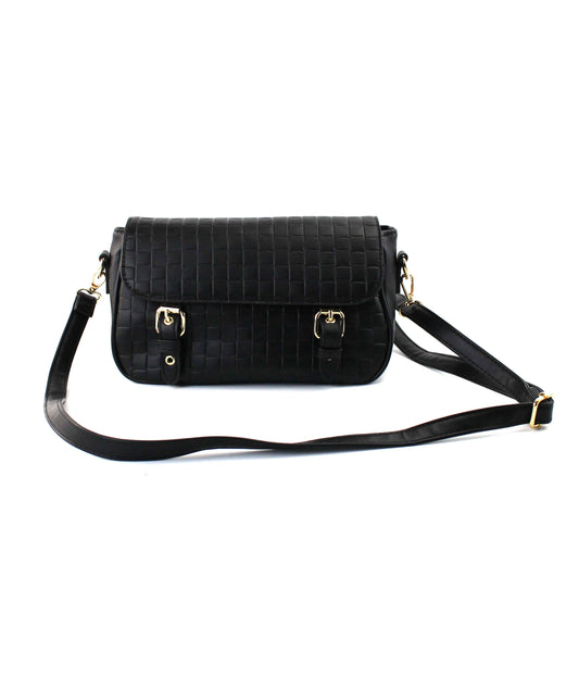 Double Buckle Crossbody Bag