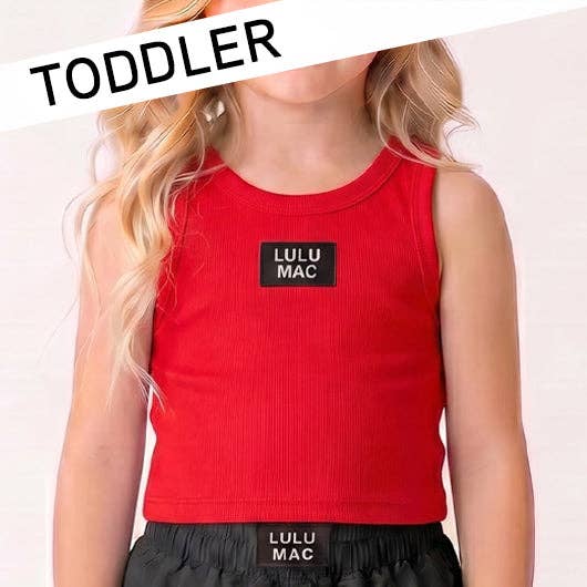 Lulu Mac TODDLER SOLID TANK (Multiple Colors)