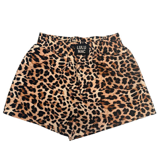 Lulu Mac Adult LEOPARD BOXER SHORT