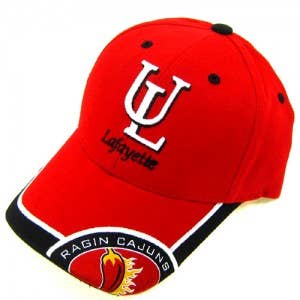 Lafayette Louisiana Ragin Cajuns Cap- Eclipse Cornerview