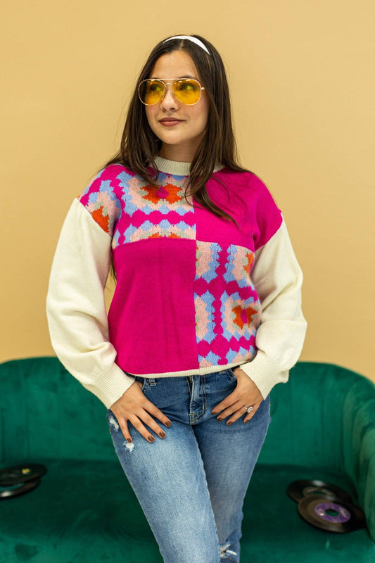 Groovy Square Sweater