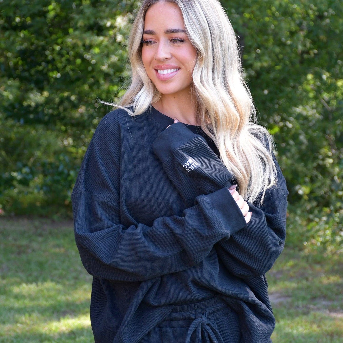 Lulu Mac WAFFLE LONGSLEEVE TOP (Multiple Colors)