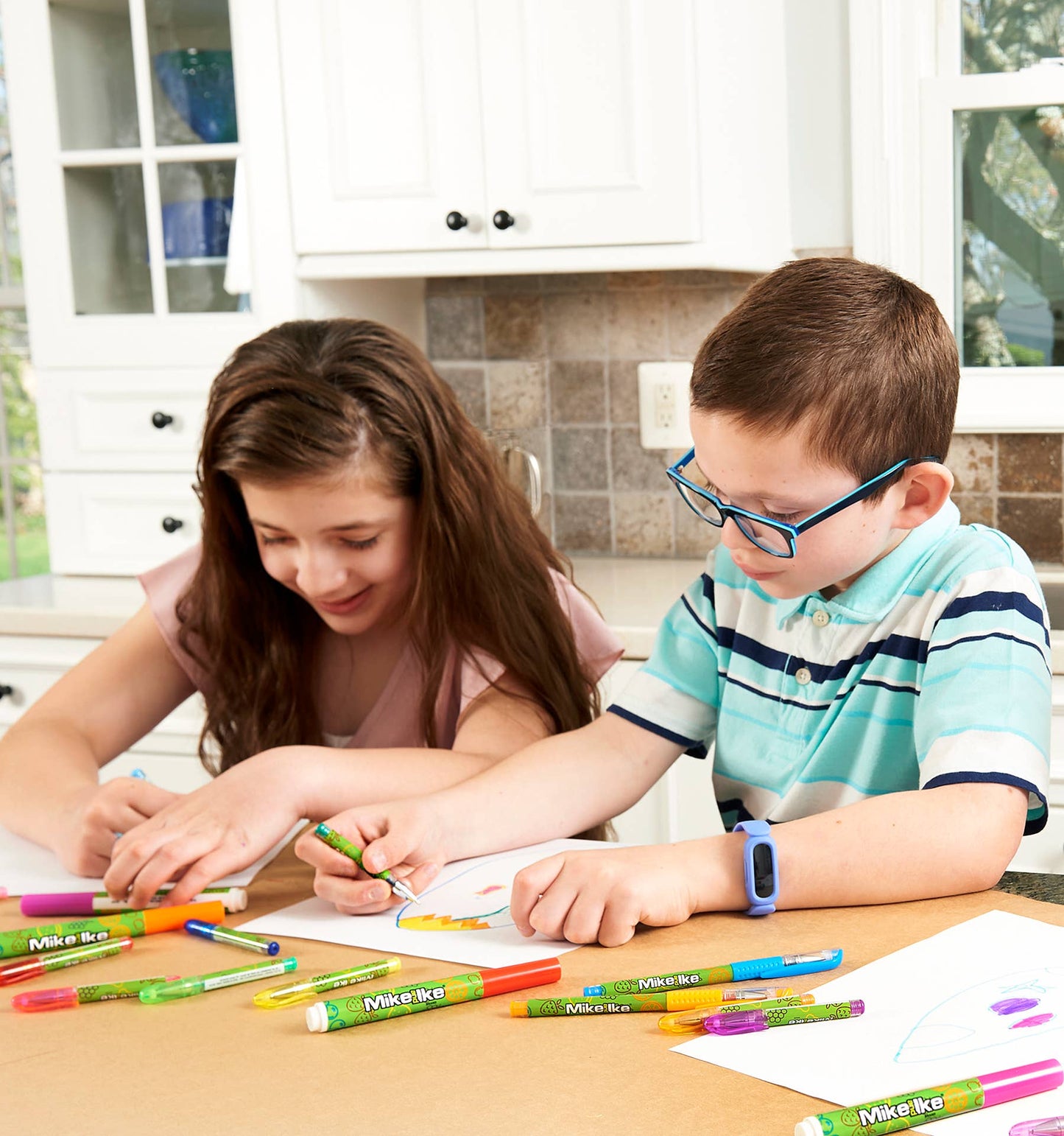 Mike & Ike Rainbow Pen