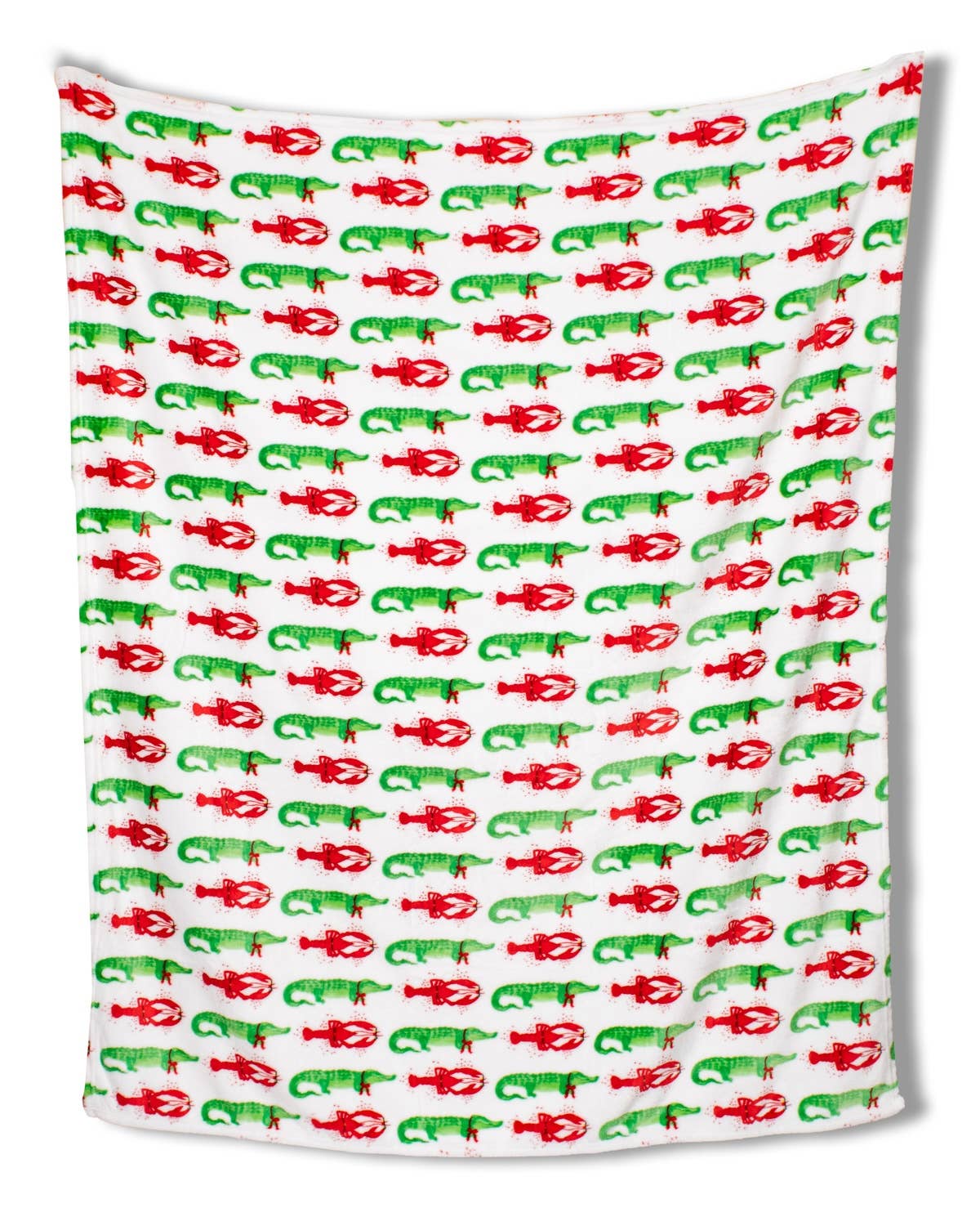 Cajun Christmas Throw 50x60