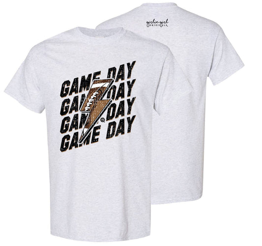Game Day Bolt Sports Football Short Sleeve Tee
