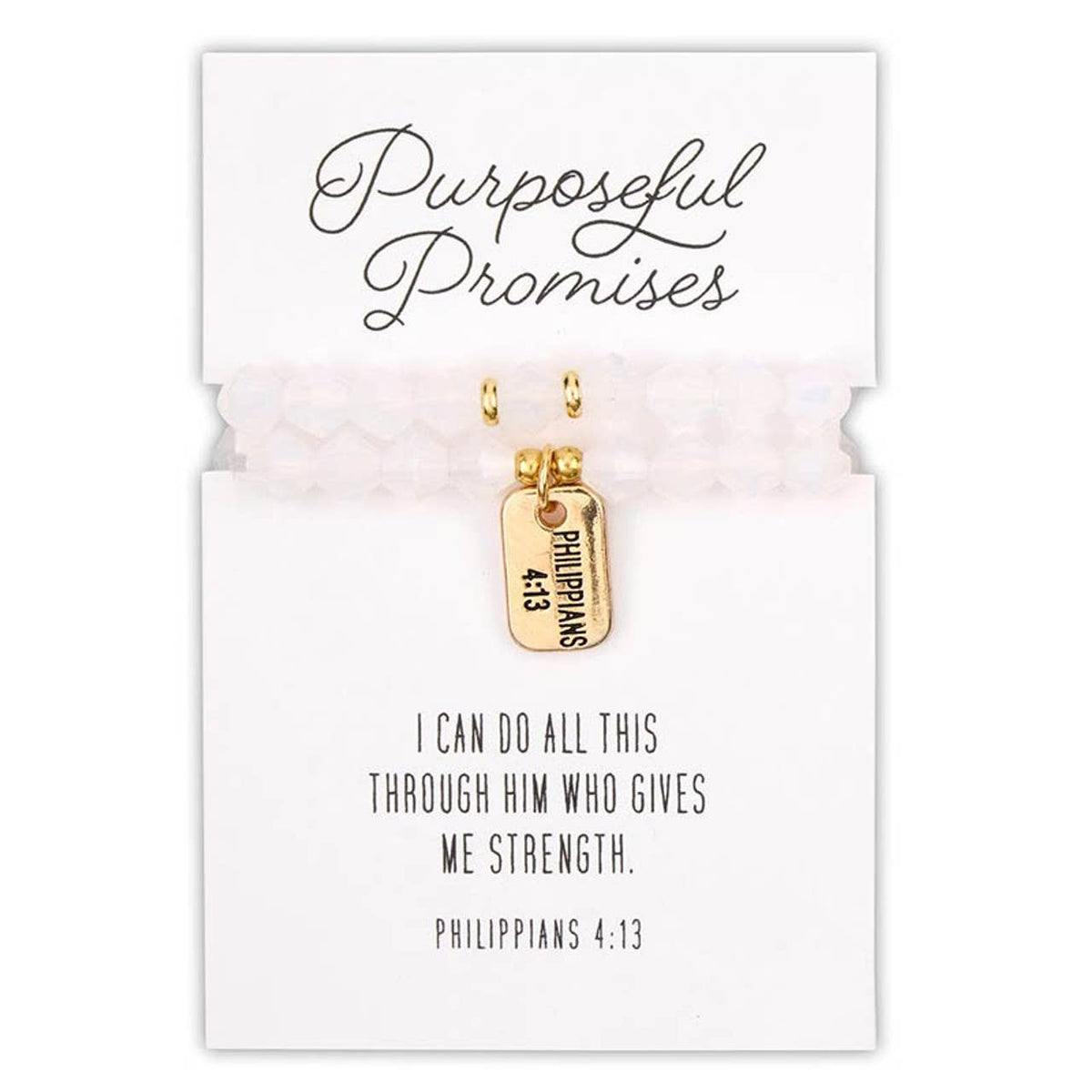 Glass Bead Purposeful Promises