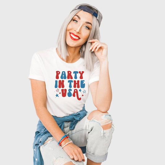 Party In The USA 4th of July T-shirt