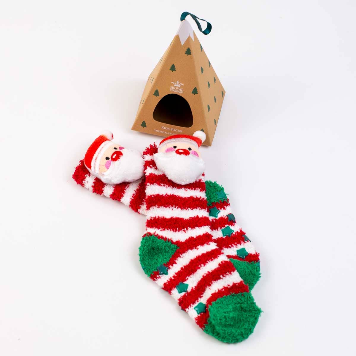 Kid's Jolly Santa Cozy Socks LP