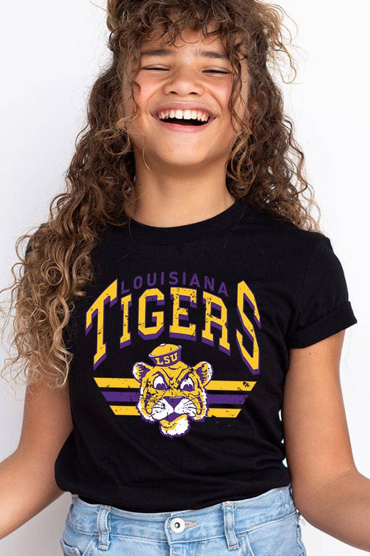 KIDS GRAPHIC TEE LOUISIANA TIGERS