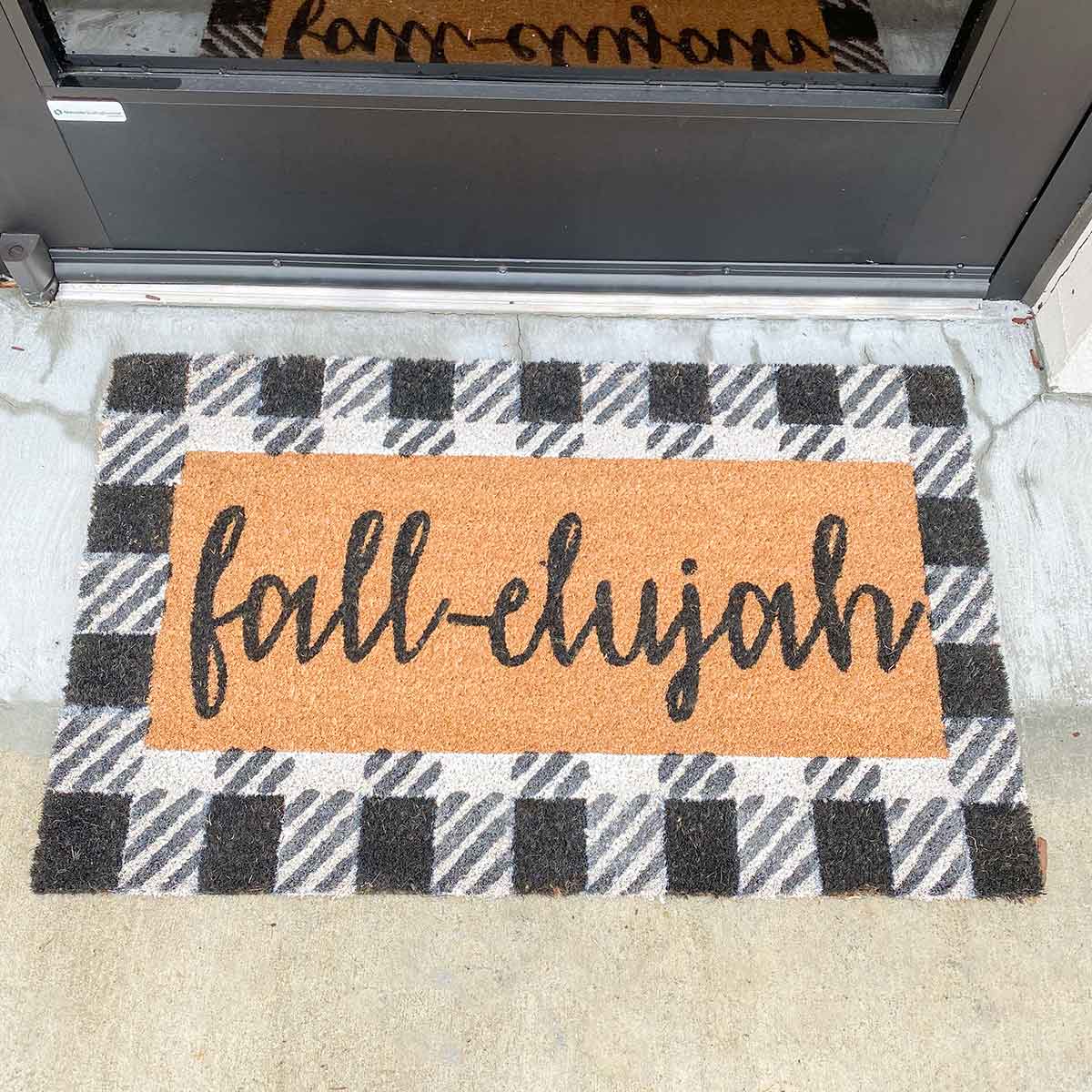 Fall-elujah Coir Doormat