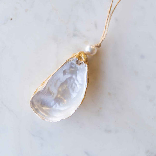 Oyster Ornament  3"