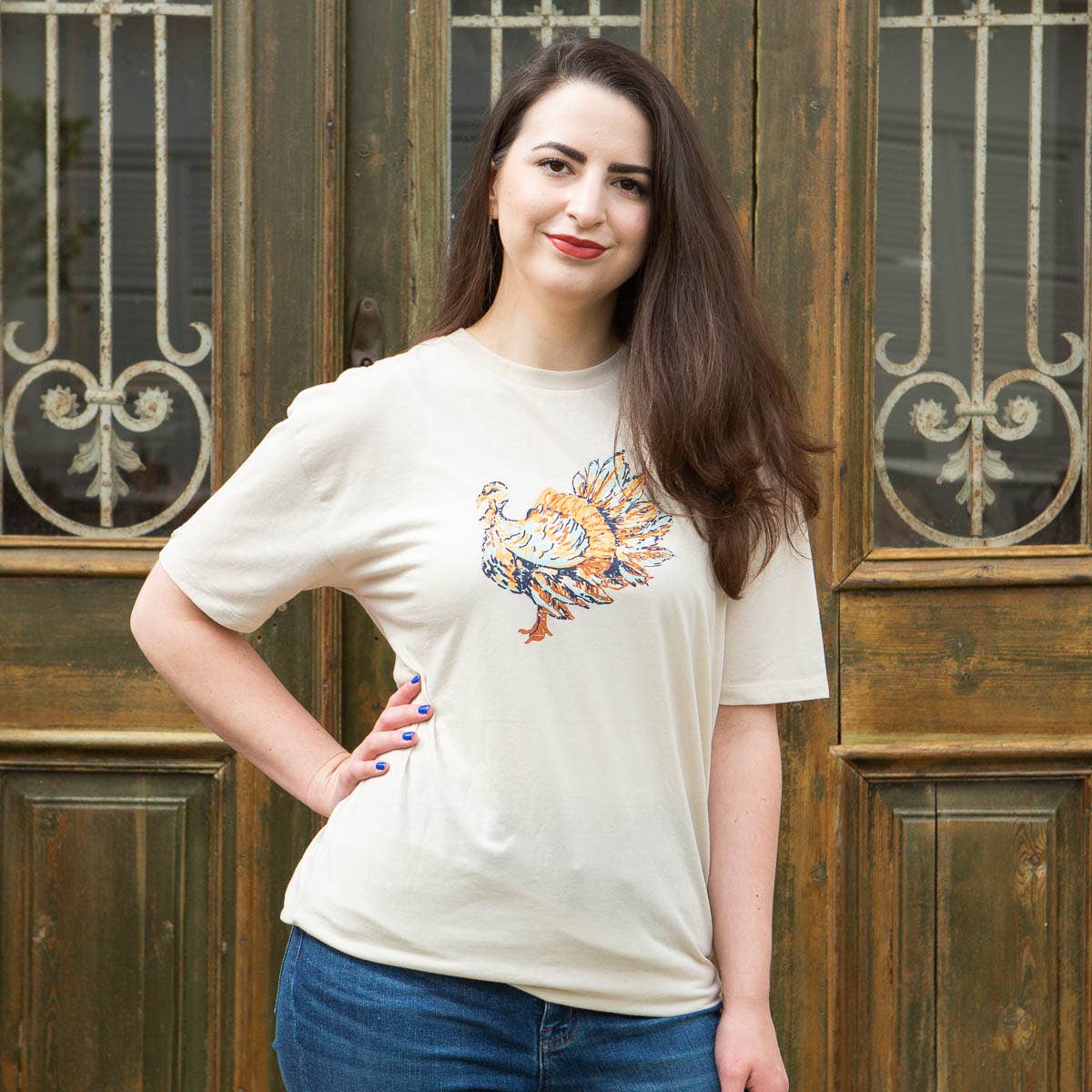 Wolterton Turkey Crew Neck T-Shirt