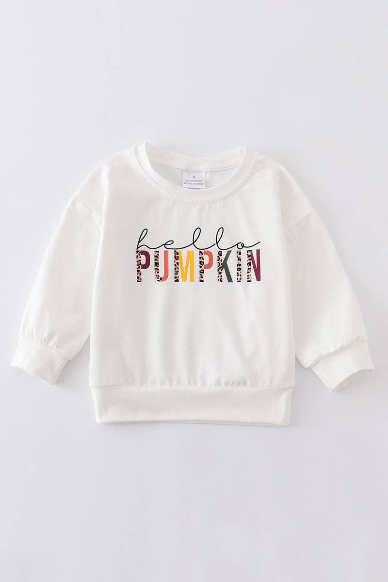 Hello pumpkin sweatshirt