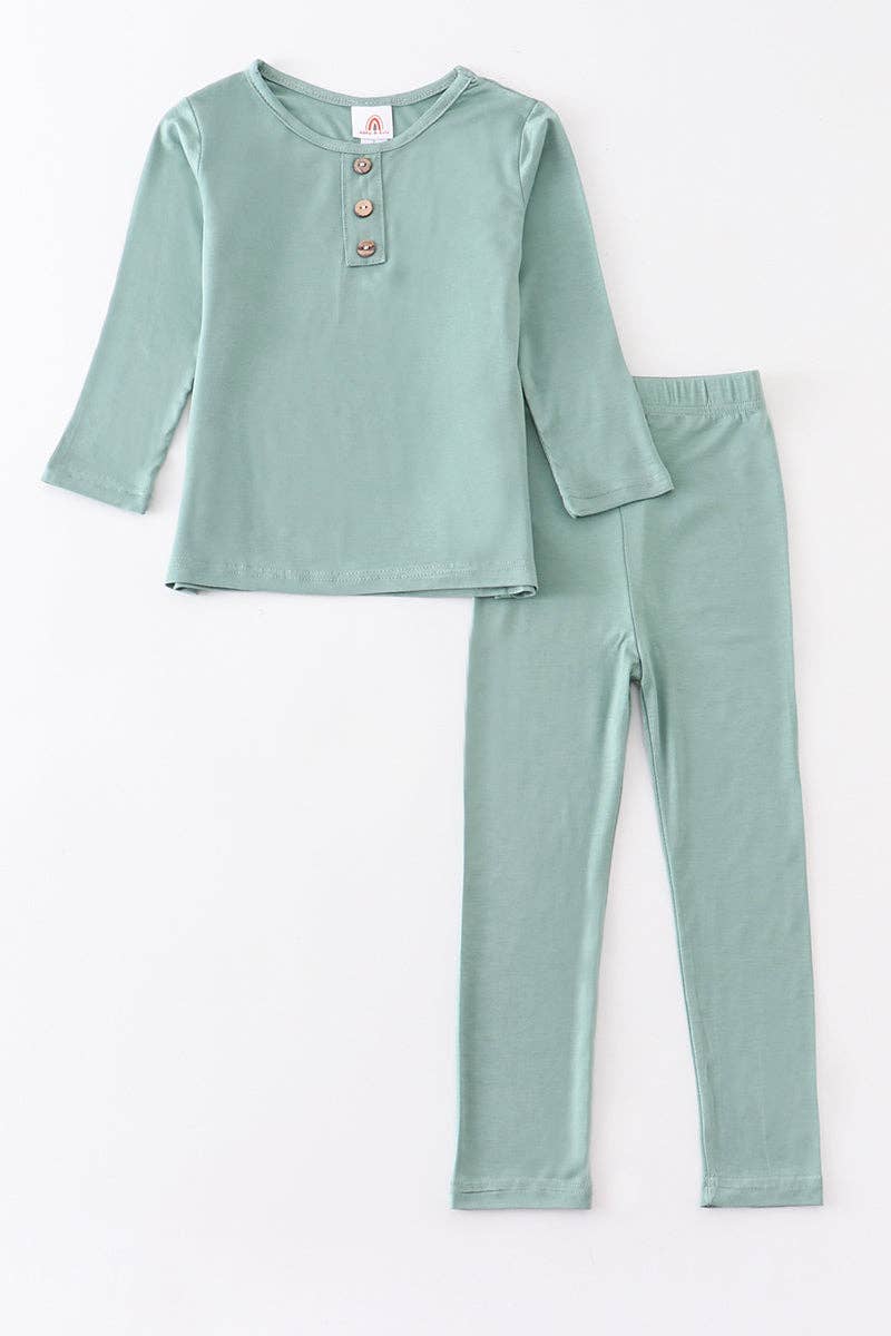 Sage Bamboo PJ Set