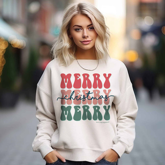 Merry Merry Christmas Sweatshirt