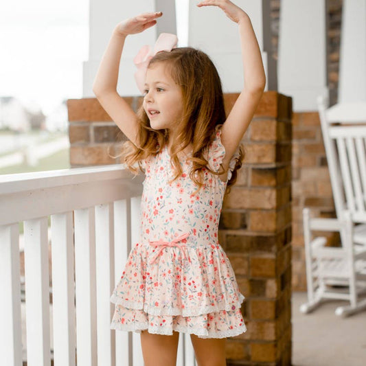 Farrah Leotard - Coral Serenade