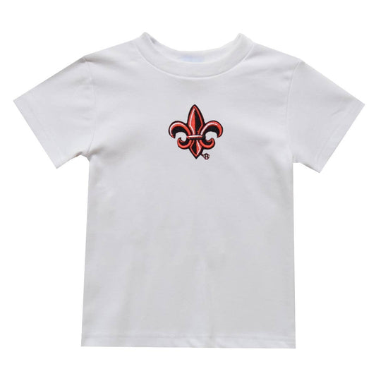 Youth Louisiana at Lafayette Cajuns Embroid Short Sleeve T-Shirt