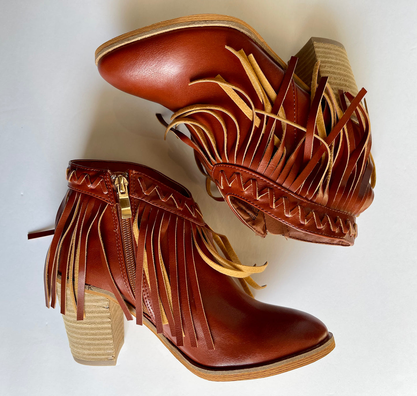 Regina Cognac Bootie