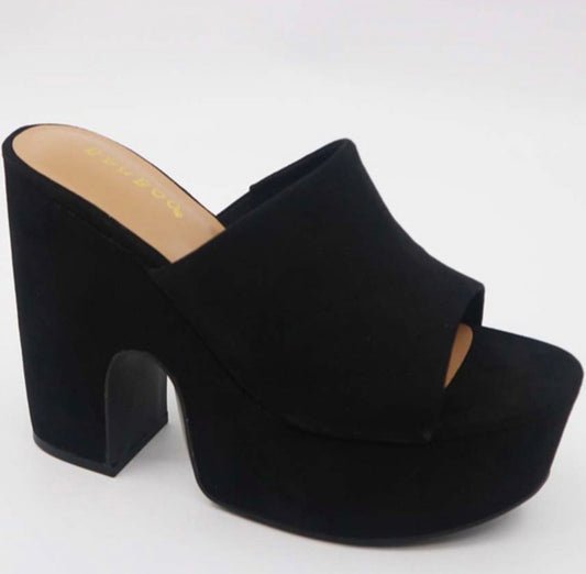 Black Specialty Heel