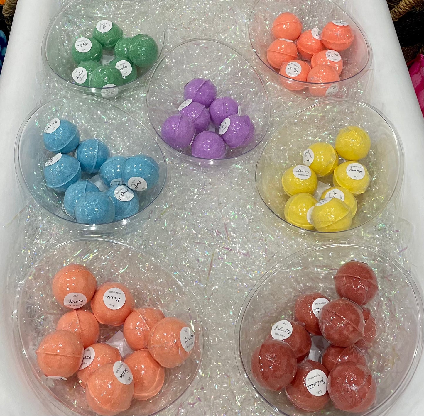 Round Bath Bombs