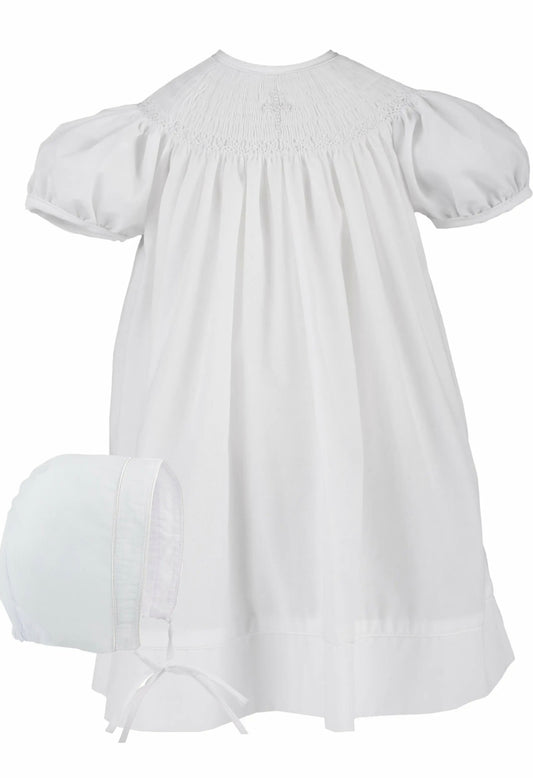 Pearl Cross Christening Gown