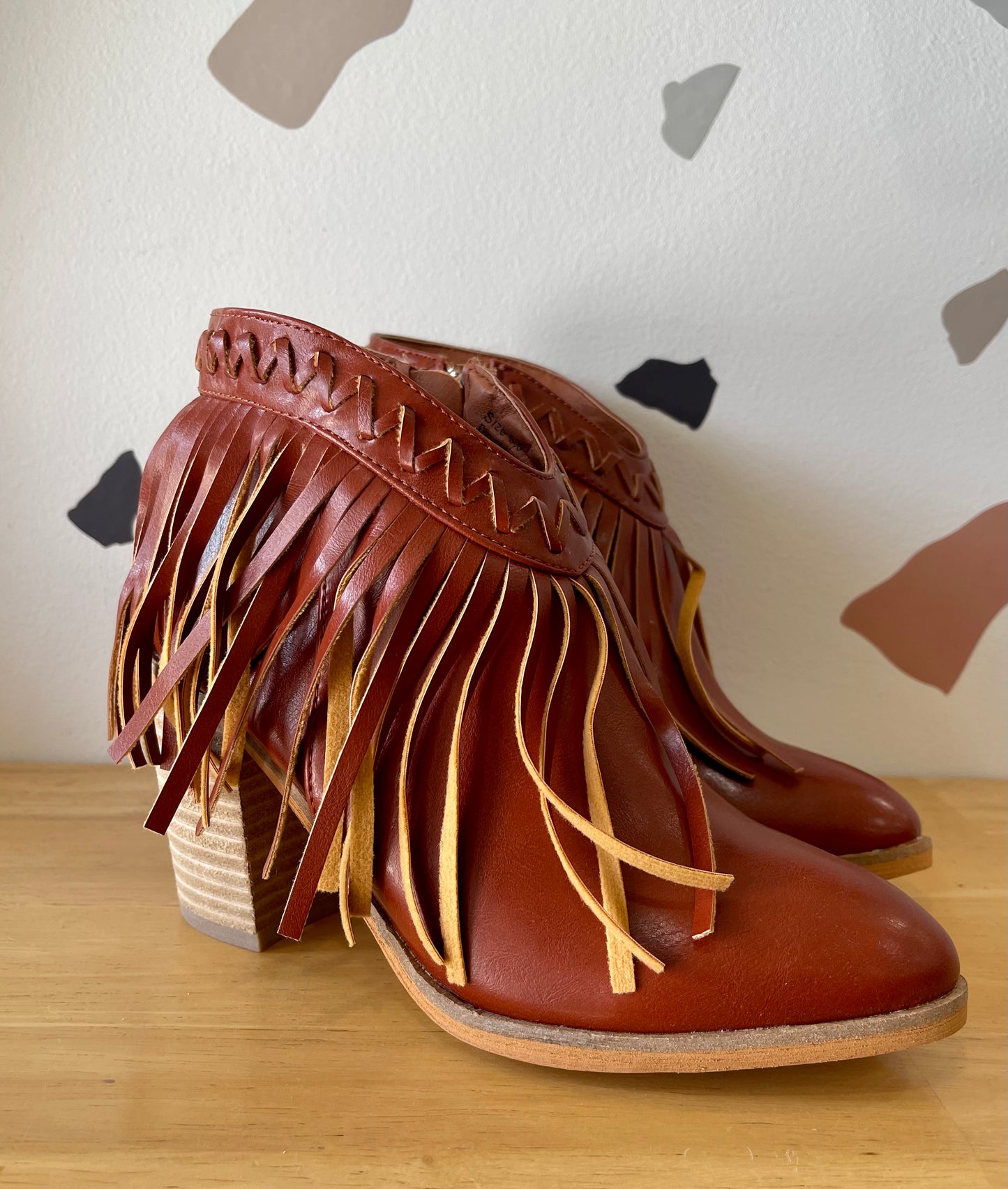 Regina Cognac Bootie